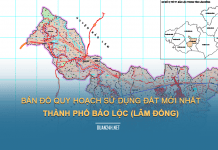 Tải về bản đồ quy hoạch sử dụng đất Thành phố Bảo Lộc (Lâm Đồng)