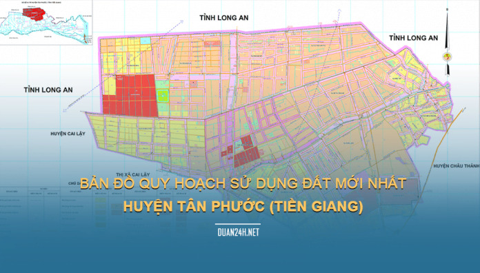 Tải về bản đồ quy hoạch sử dụng đất huyên Tân Phước (Tiền Giang)