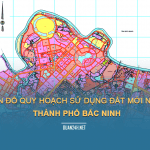 Tải về bản đồ quy hoạch sử dụng đất Thành phố Bắc Ninh