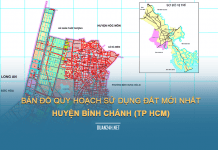 Tải về bản đồ quy hoạch sử dụng đất huyện Bình Chánh (TP HCM)