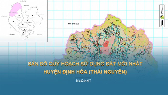 Tải về bản đồ quy hoạch sử dụng đất huyện Định Hóa (Thái Nguyên)