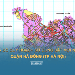 Tải về bàn đồ quy hoạch sử dụng đất quận Hà Đông (TP Hà Nội)