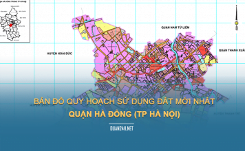 Tải về bàn đồ quy hoạch sử dụng đất quận Hà Đông (TP Hà Nội)