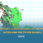 Tải về bản đồ quy hoạch sử dụng đất huyện Hàm Yên (Tuyên Quang)