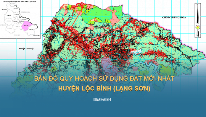 Tải về bản đồ quy hoạch đất huyện Lộc Bình (Lạng Sơn)