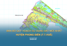 Tải về bản đồ quy hoạch sử dụng đất huyện Phong Điền (Thừa Thiên Huế)