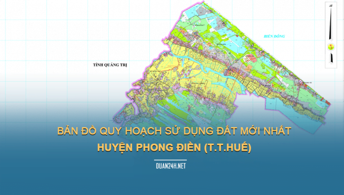 Tải về bản đồ quy hoạch sử dụng đất huyện Phong Điền (Thừa Thiên Huế)