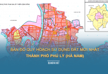 Tải về quy hoạch sử dụng đất Thành phố Phủ Lý (Hà Nam)