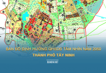 Tải về bản đồ định hướng quy hoạch sử dụng đất TP Tây Ninh tầm nhìn 2050