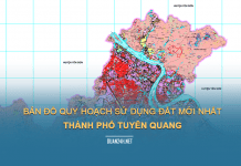 Tải về bản đồ quy hoạch sử dụng đất TP Tuyên Quang