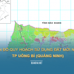 Tải về bản đồ quy hoạch sử dụng đất Thành phố Uông Bí (Quảng Ninh)