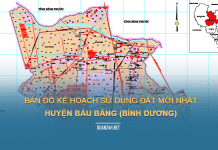 Tải về bản đồ kế hoạch sử dụng đất huyện Bàu Bàng (Bình Dương)