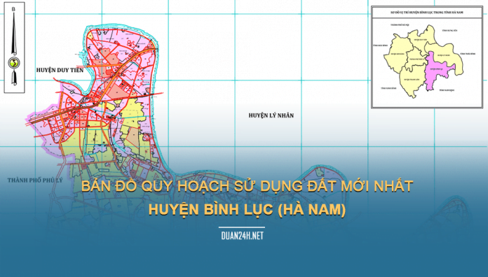 Tải về bản đồ quy hoạch sử dụng đất huyện Bình Lục (Hà Nam)