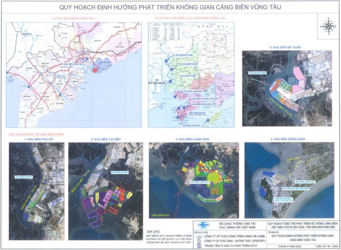 Tài liệu quy hoạch cảng biển Bà Rịa - Vũng Tàu thời kỳ 2021 - 2030, tầm nhìn năm 2050