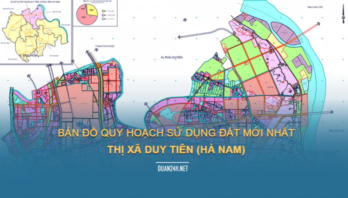 Tải về bản đồ quy hoạch Thị xã Duy Tiên (Hà Nam)