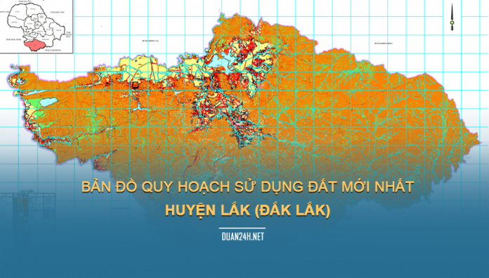 Tải về bản đồ quy hoạch sử dụng đất huyện Lắk (Đắk Lắk)