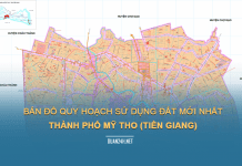 Tải về bản đồ quy hoạch sử dụng đất Thành phố Mỹ Tho (Tiền Giang)