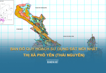 Tải về bản đồ quy hoạch sử dụng đất Thị xã Phổ Yên (Thái Nguyên)