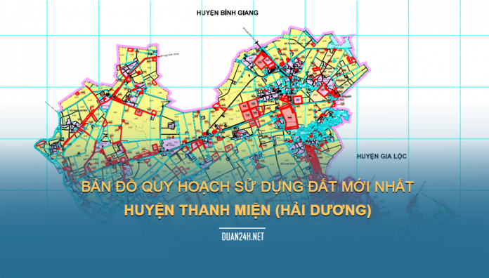 Tải về bản đồ quy hoạch huyện Thanh Miện (Hải Dương)