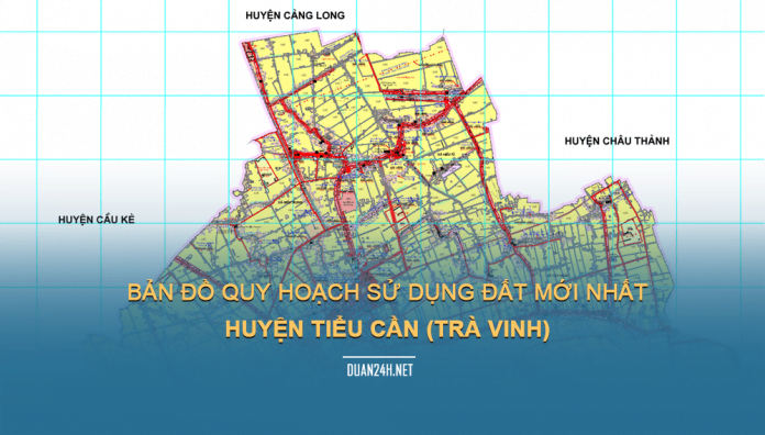 Tải về bản đô quy hoạch sử dụng đất huyện Tiểu Cần (Trà Vinh)