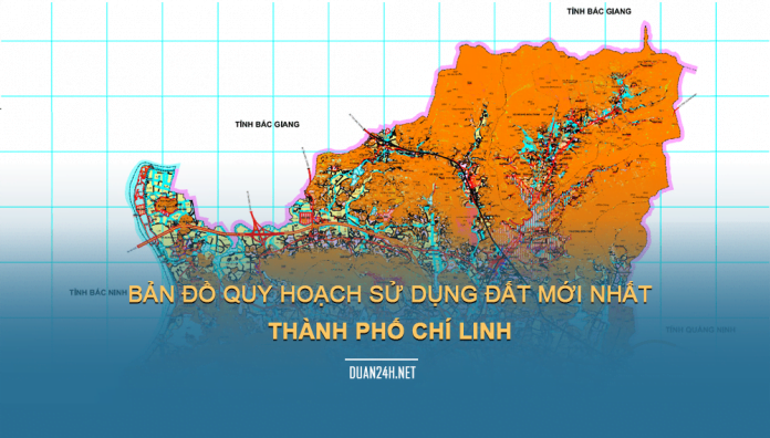 Tải về bản đồ quy hoạch Thành phố Chí Linh (Hải Dương)