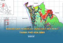 Tải về bản đồ quy hoạch sử dụng đất Thành phố Hòa Bình