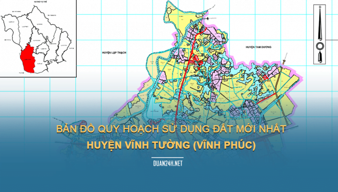 Tải về bản đồ quy hoạch sử dụng đất huyện Vĩnh Tường (Vĩnh Phúc)