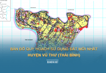 Tải về bản đồ quy hoạch sử dụng đất huyện Vũ Thư (Thái Bình)