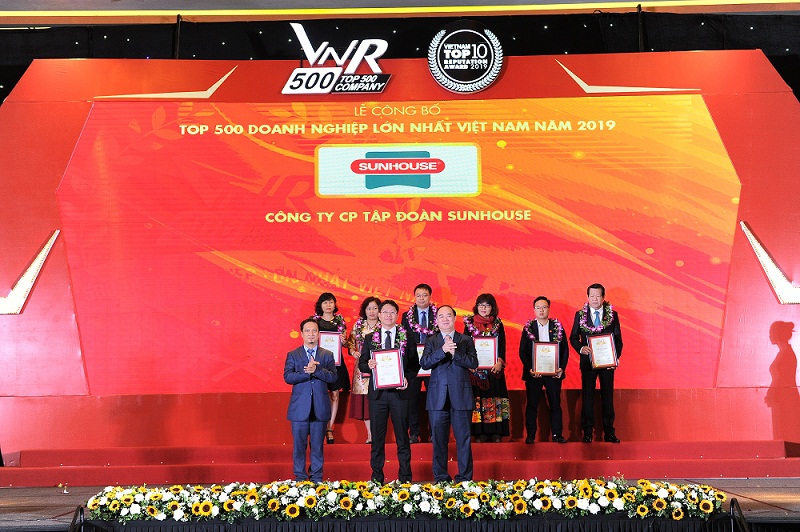Thương hiệu Sunhouse thuộc top 500 doanh nghiệp lớn nhất Việt Nam