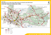 Sơ đồ quy hoạch hệ thống giao thông tỉnh Bắc Giang định hướng đến năm 2030
