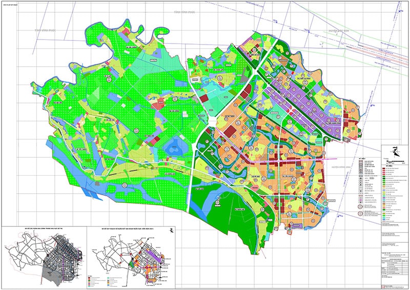 Quy hoạch không gian đô thị huyện Mê Linh (Tp Hà Nội)