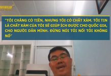 Ông Quốc Anh trong clip livestream ngày 15/06/2021