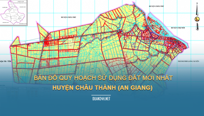 Tải về bản đồ quy hoạch sử dụng đất huyện Châu Thành (An Giang)