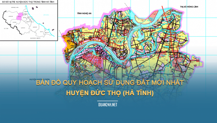 Tải về bản đồ quy hoạch huyện Đức Thọ (Hà Tĩnh)
