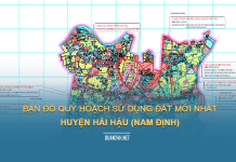 Tải về bản đồ quy hoạch sử dụng đất huyện Hải Hậu (Nam Đinh)