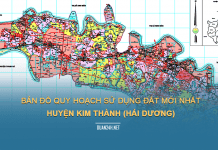 Tải về bản đồ quy hoạch sử dụng đất huyện Kim Thành (Hải Dương)