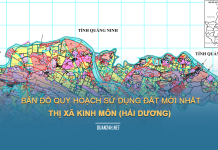 Tải về bản đồ quy hoạch sử dụng đất Thị xã Kinh Môn (Hải Dương)