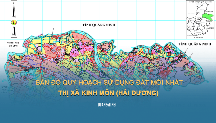 Tải về bản đồ quy hoạch Thị xã Kinh Môn (Hải Dương)