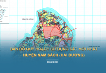 Tải về bản đồ quy hoạch sử dụng đất huyện Nam Sách (Hải Dương)