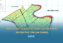 Tải về bản đồ quy hoạch sử dụng đất huyện Phú Tân (An Giang)