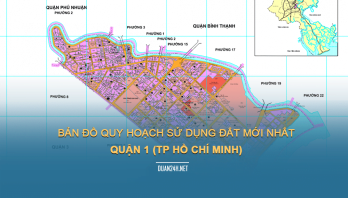 Tải về bản đồ quy hoạch sử dụng đất Quận 1 - TPHCM