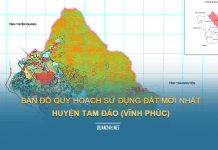 Tải về bản đồ quy hoạch sử dụng đất huyện Tam Đảo (Vĩnh Phúc)