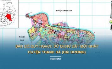 Tải về bản đồ quy hoạch sử dụng đất huyện Thanh Hà (Hải Dương)
