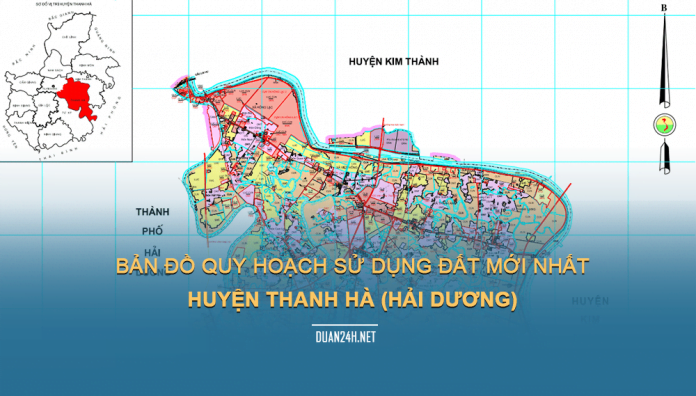 Tải về bản đồ quy hoạch huyện Thanh Hà (Hải Dương)