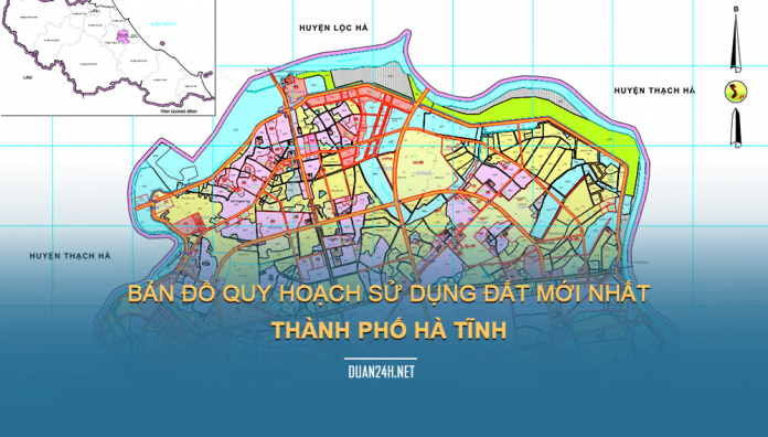Tải về bản đồ quy hoạch Thành phố Hà Tĩnh