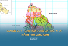 Tải về bản đồ quy hoạch sử dụng đất Thành phố Lạng Sơn