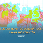 Tải về bản đồ quy hoạch sử dụng đất Thành phố Vũng Tàu
