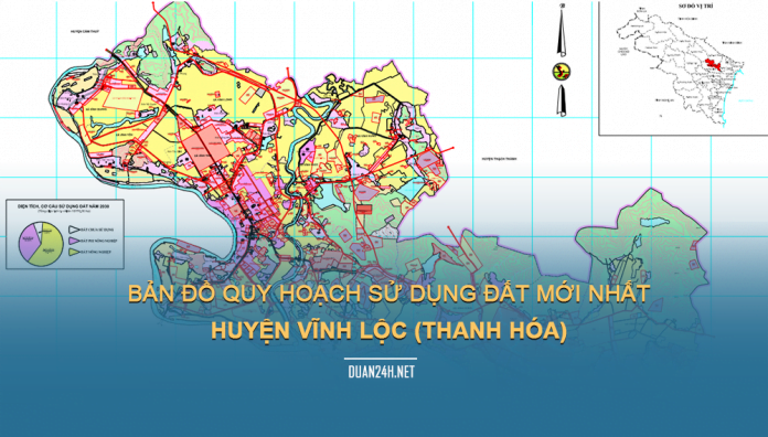 Tải về bản đồ quy hoạch sử dụng đất huyện Vĩnh Lộc (Thanh Hóa)