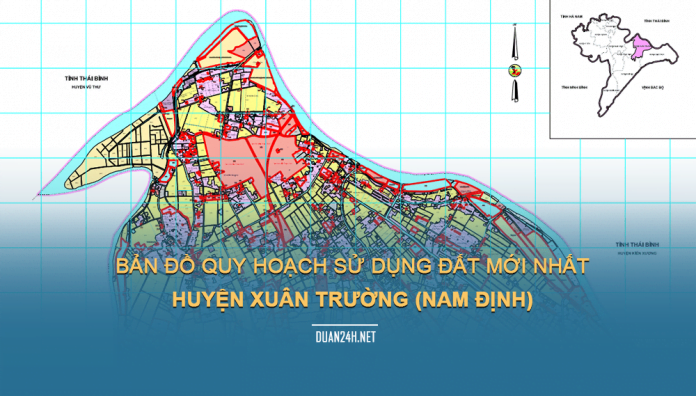 Tải về bản đồ quy hoạch sử dụng đất huyện Xuân Trường (Nam Định)