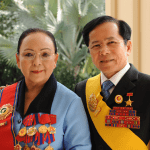 Vợ chông doanh nhân Lê Văn Kiểm và Trần Cẩm Nhung